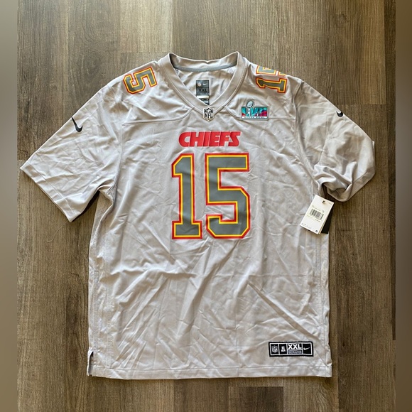 NWT Nike Kansas City Super Bowl 57 Jersey- Sizes for Men.